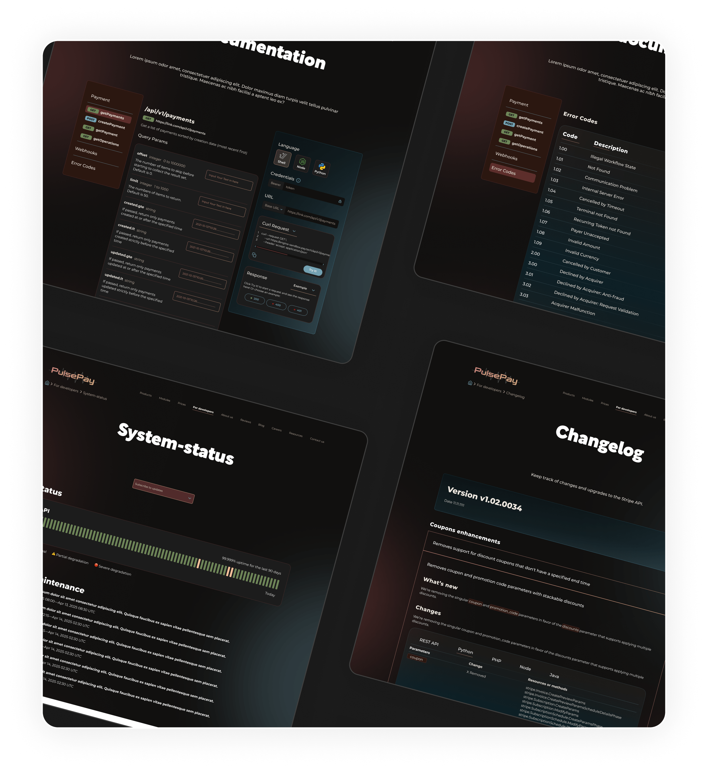 pulsepay-api-system-pages